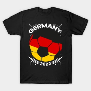 Germany Flag Soccer Football Team T-Shirt